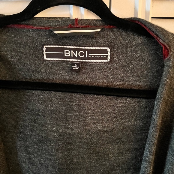 Blank Noir Hooded Open Cardigan - Picture 7 of 7